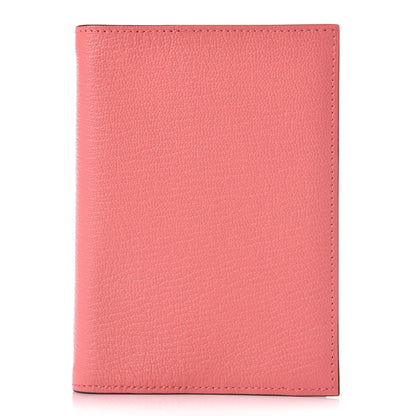Hermes Chevre Mysore Globe Trotter Agenda PM Cover Rose Azalee Jaune Ambre 1 of 6