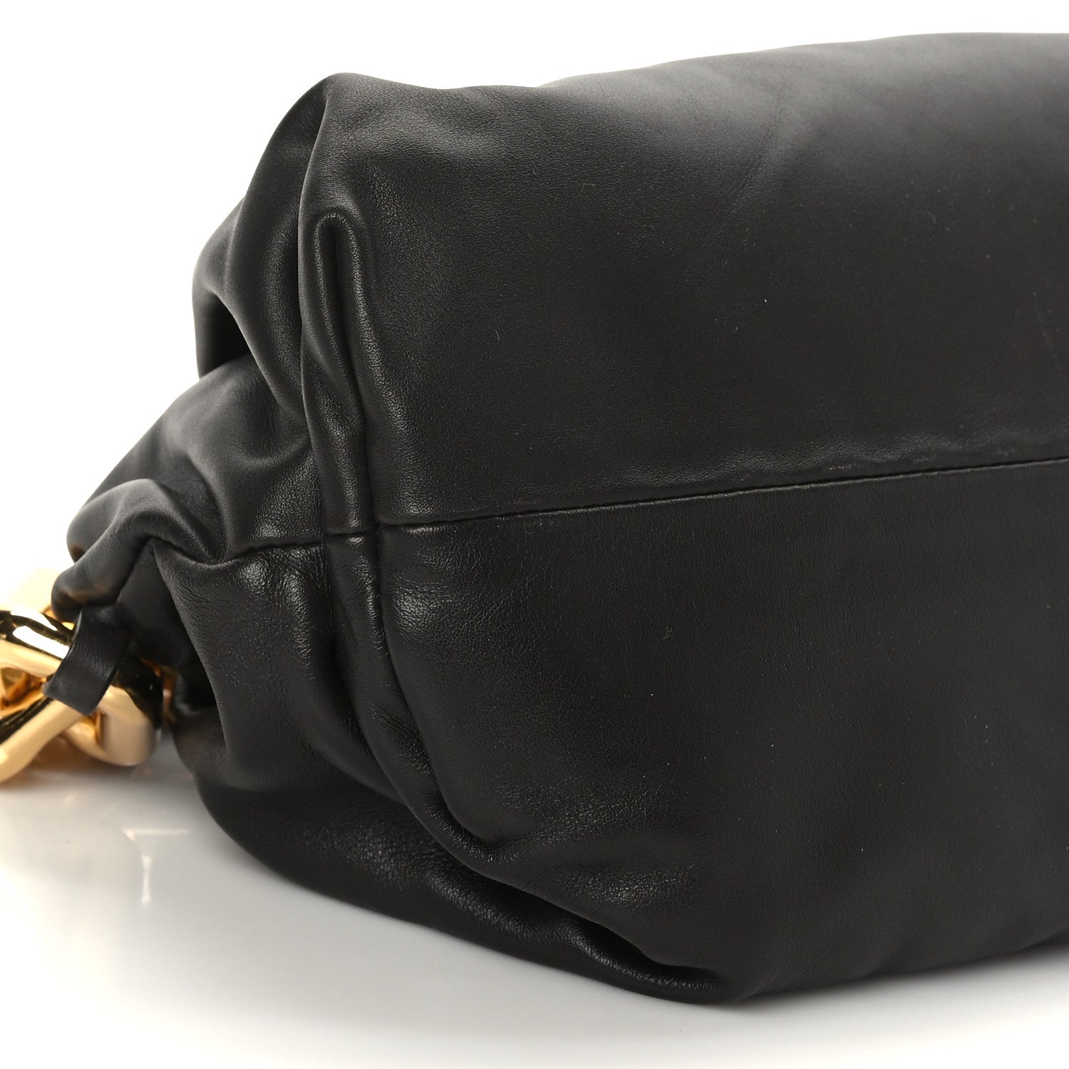 Bottega Veneta Calfskin The Pouch Chain Ebano 8 of 9