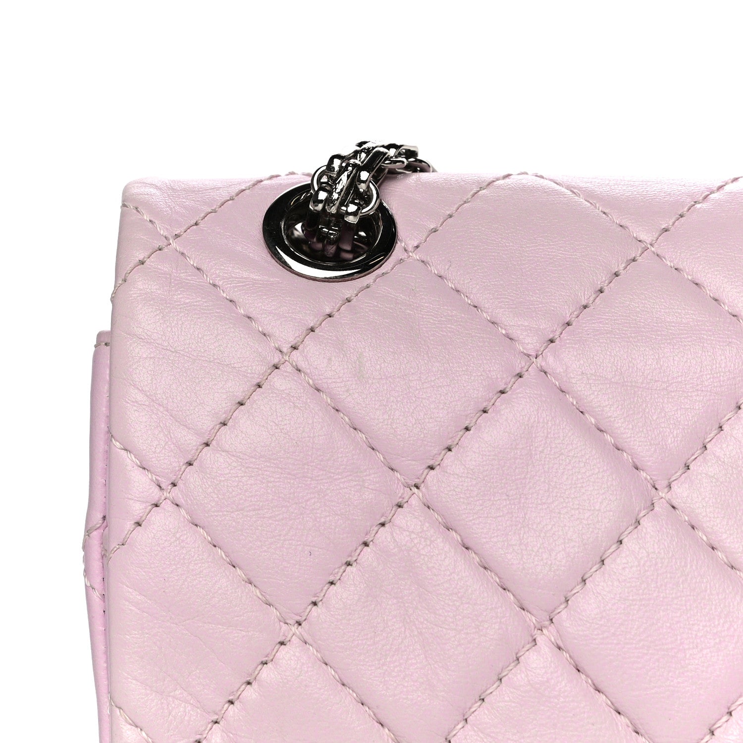 Chanel Lambskin Quilted 2.55 Reissue 226 Flap Pink 16 of 24