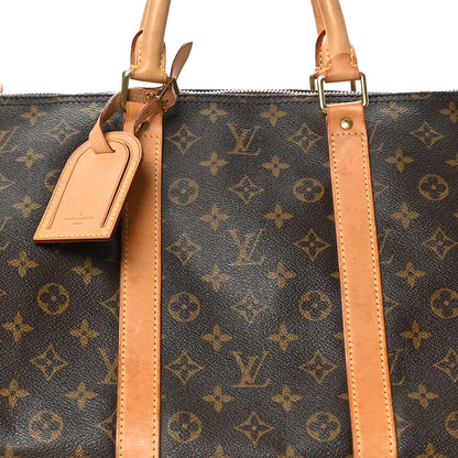 Louis Vuitton Monogram Keepall Bandouliere 55 7 of 13