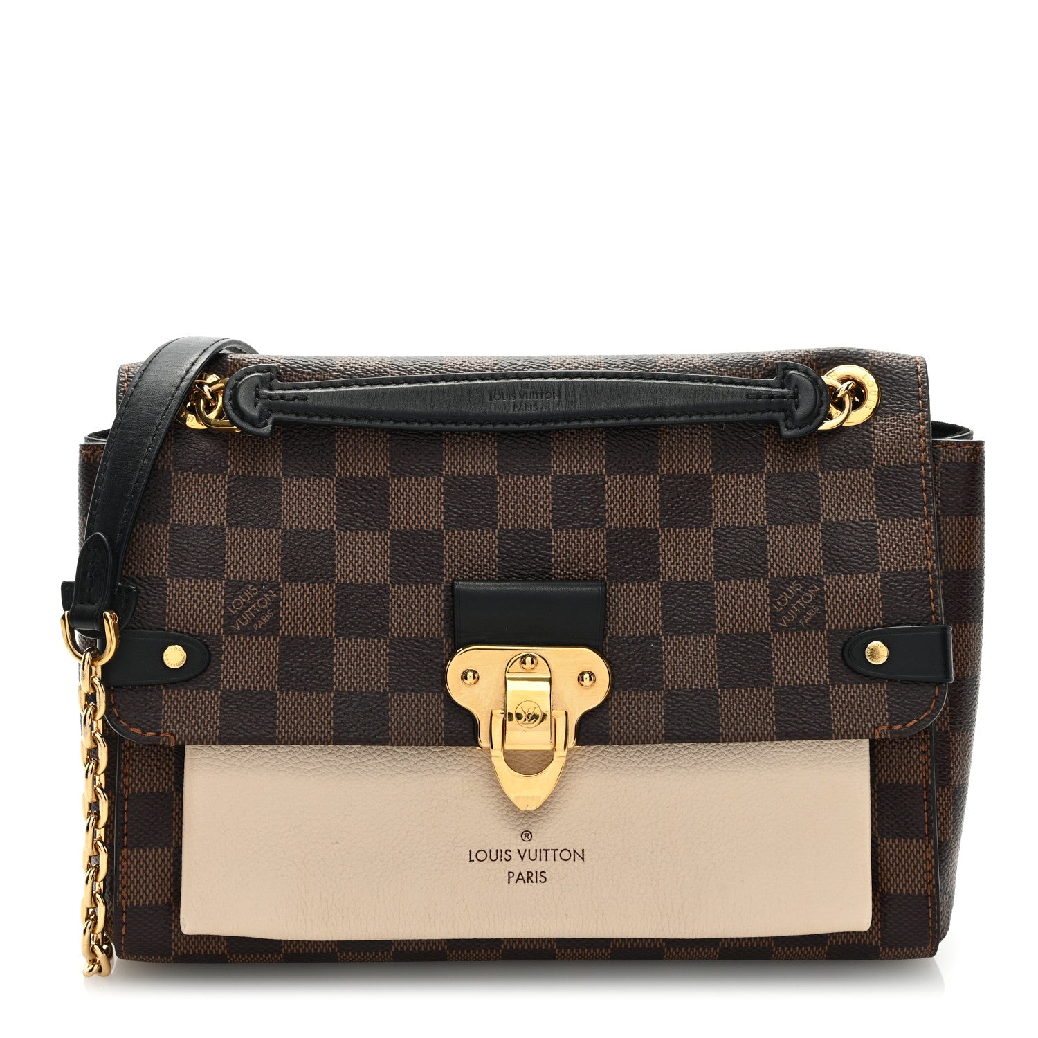 Louis Vuitton Damier Ebene Vavin PM Creme 1 of 8