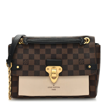 Louis Vuitton Damier Ebene Vavin PM Creme 1 of 8