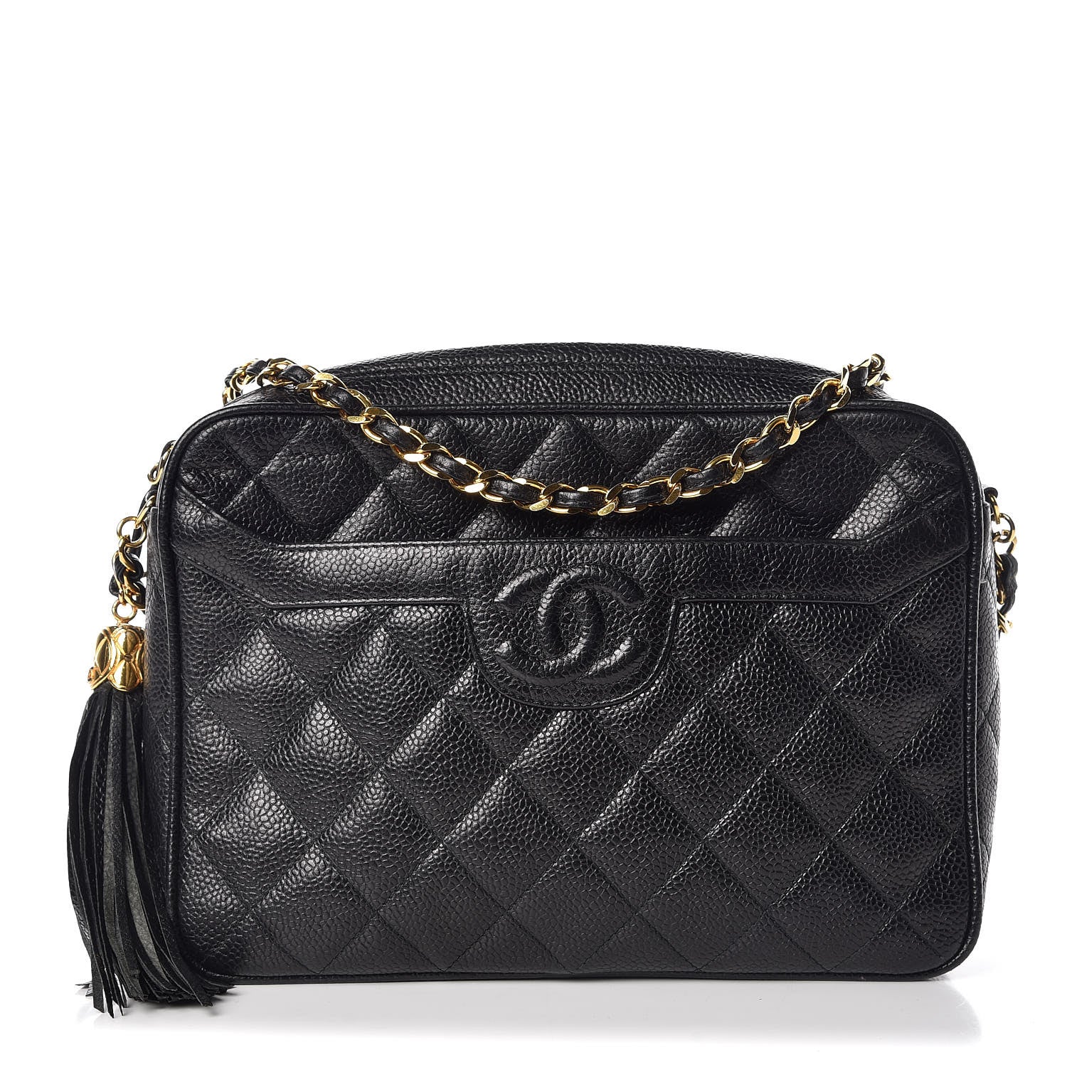 Chanel Caviar Quilted Camera Case Black 1 of 16