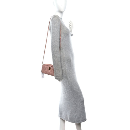 Miu Miu Nappa Matelasse Crossbody Bag Orchidea 2 of 9