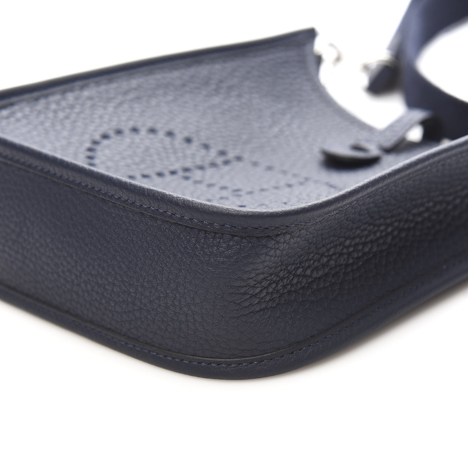 Hermes Taurillon Clemence Amazone Evelyne TPM Bleu Nuit Bleu Indigo 10 of 12
