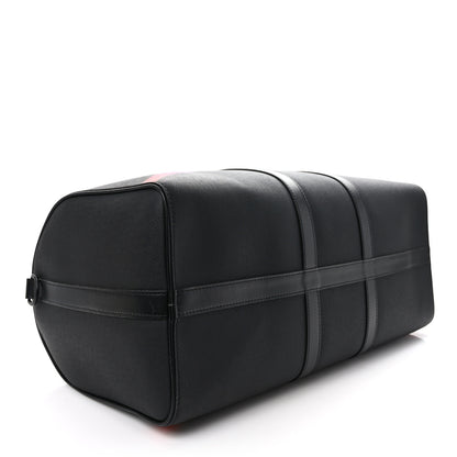 Louis Vuitton Taiga Rainbow Keepall Bandouliere 50 Black 4 of 9