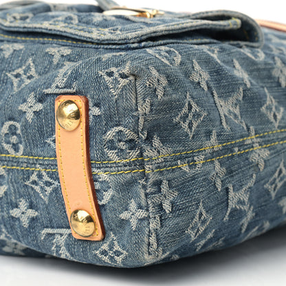 Louis Vuitton Denim Baggy GM Blue 9 of 15