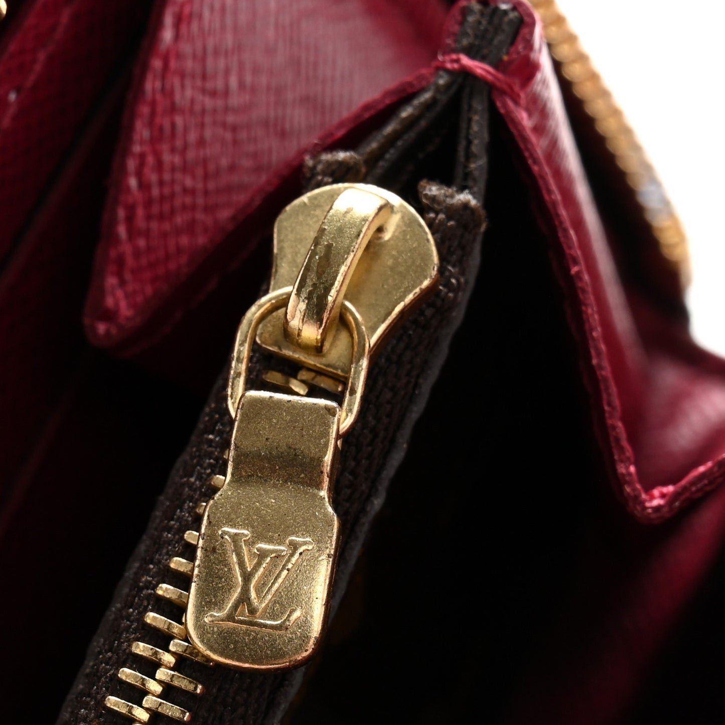 Monogram Clemence Wallet Fuchsia
