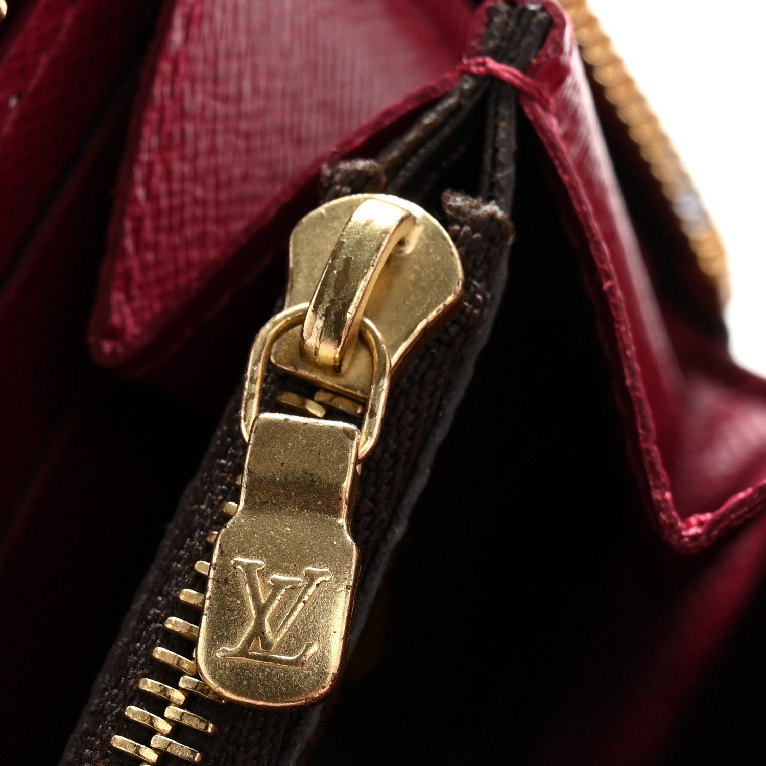 Louis Vuitton Monogram Clemence Wallet Fuchsia 8 of 10