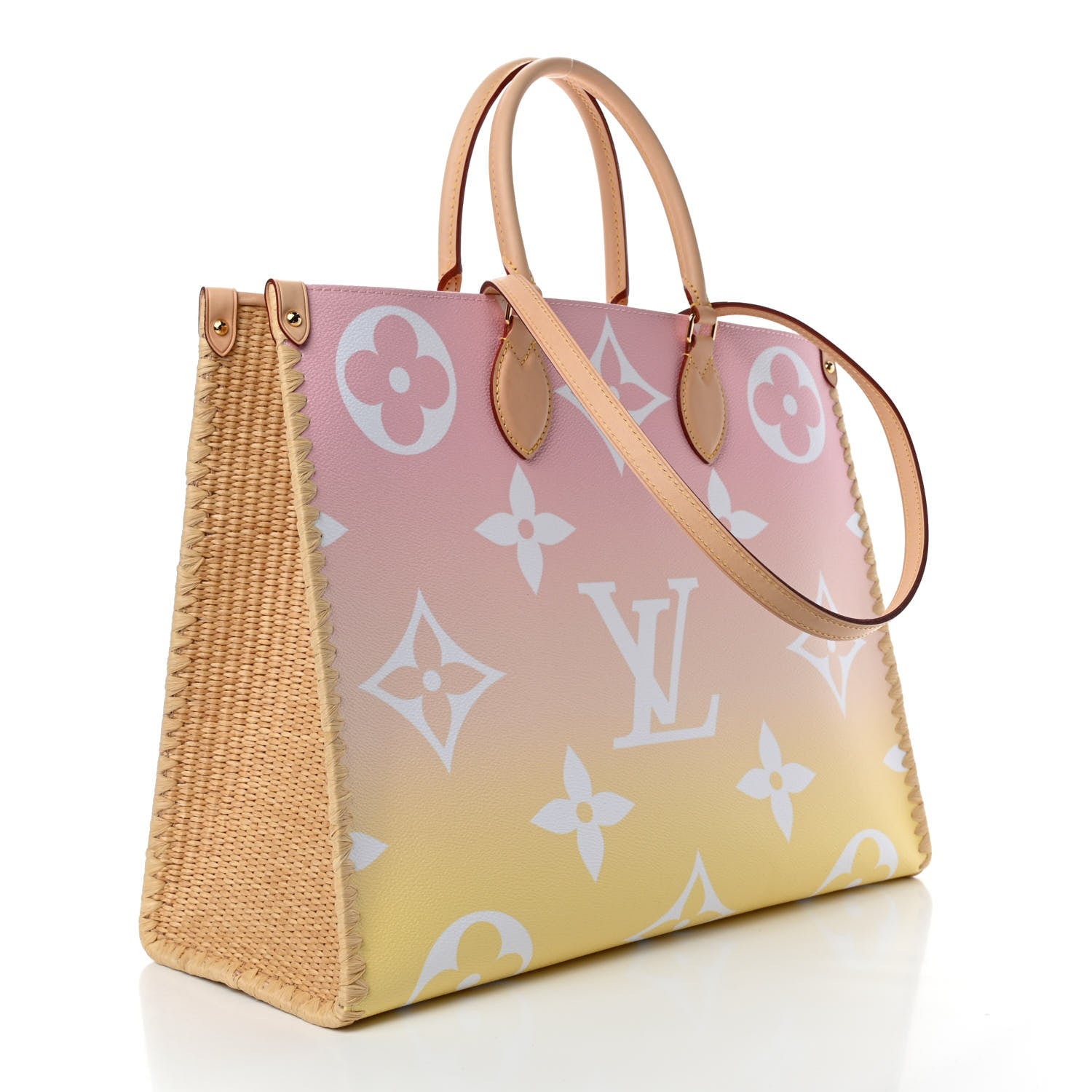Louis Vuitton Monogram Giant By The Pool Hawaii Onthego GM Light Pink 2 of 4
