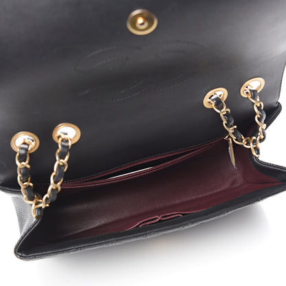 Chanel Caviar Quilted Medium CC Filigree Flap Black 4 of 10