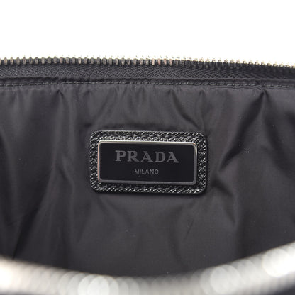 Prada Tessuto Nylon Flat Pouch Black 6 of 9