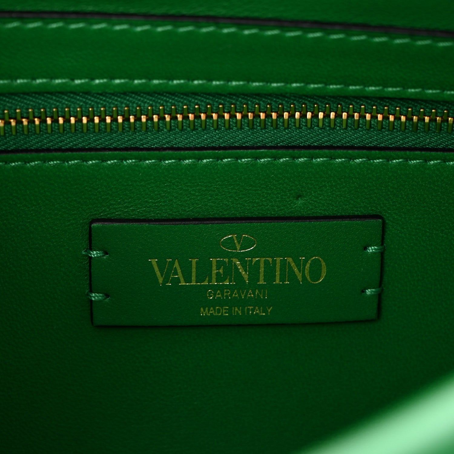 Valentino Garavani Nappa Medium Roman Stud Shoulder Bag Gea Green 6 of 9