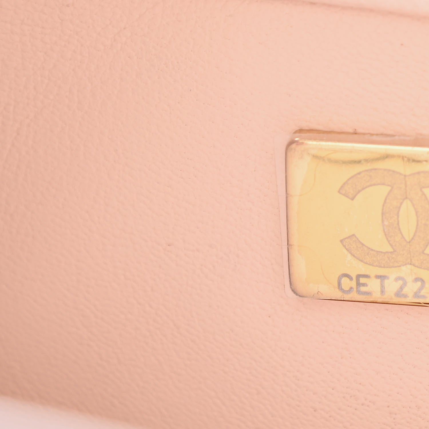 Chanel Lambskin Quilted Mini Pearl Crush Flap Light Beige 7 of 11
