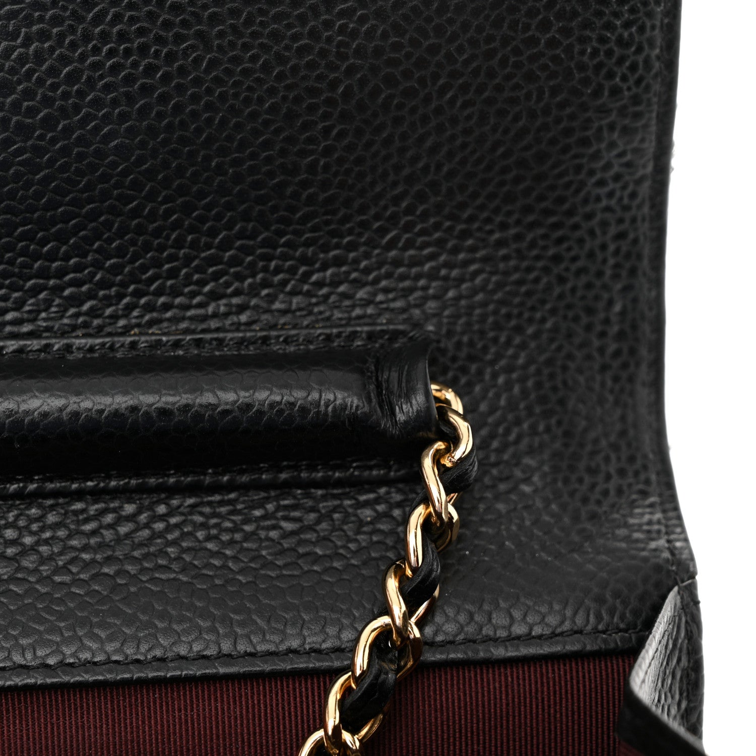 Chanel Caviar Quilted Wallet on Chain WOC Black 12 of 21