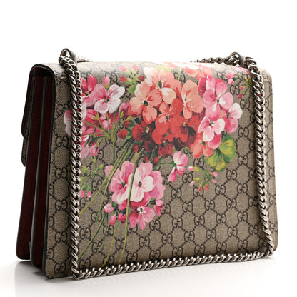 Gucci GG Supreme Monogram Blooms Medium Dionysus Shoulder Bag Beige Multicolor Dry Rose 3 of 12