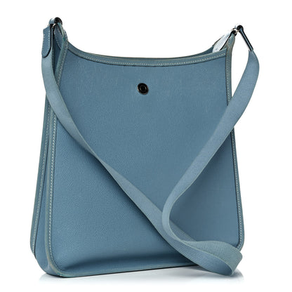 Hermes Epsom Vespa PM Blue Jean 3 of 19