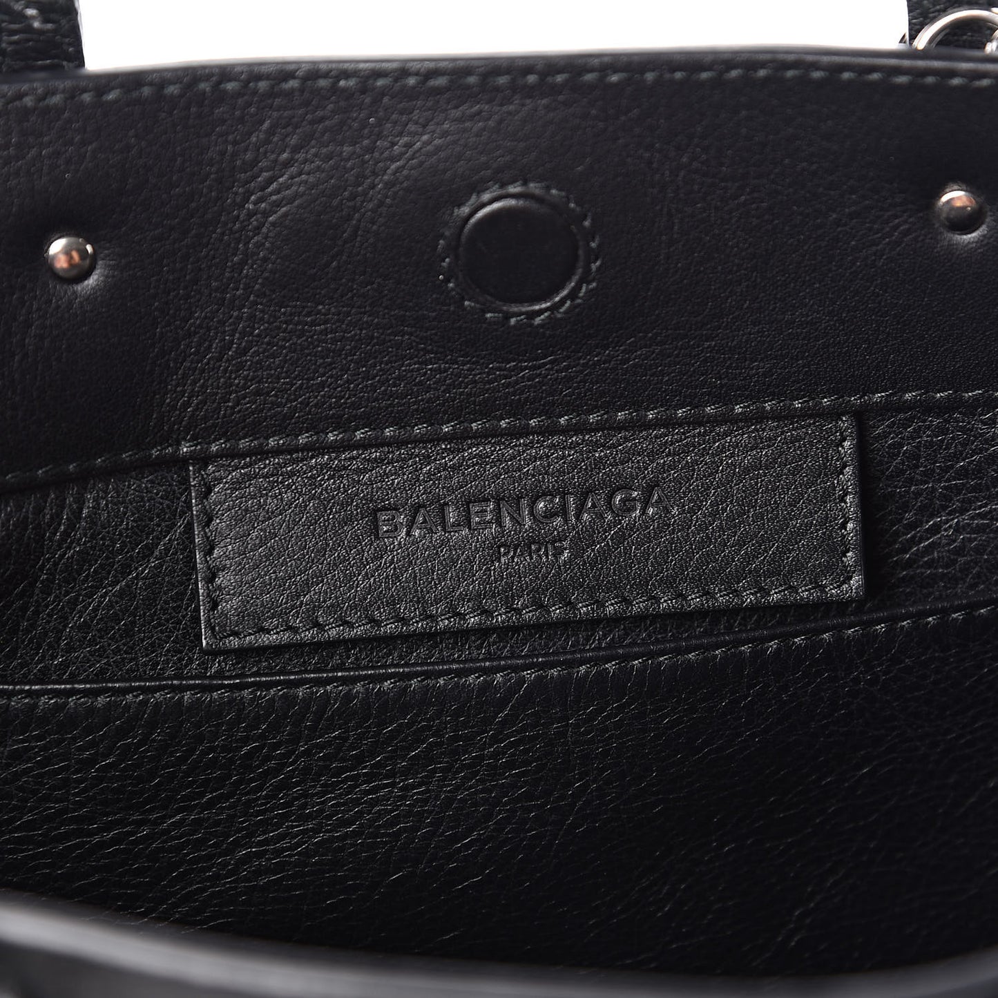 Veau Papier A6 Zip Around Tote Black