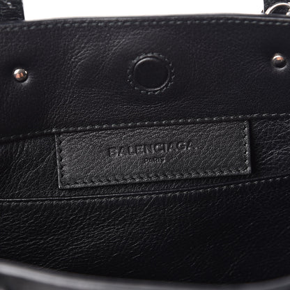 Balenciaga Veau Papier A6 Zip Around Tote Black 6 of 10