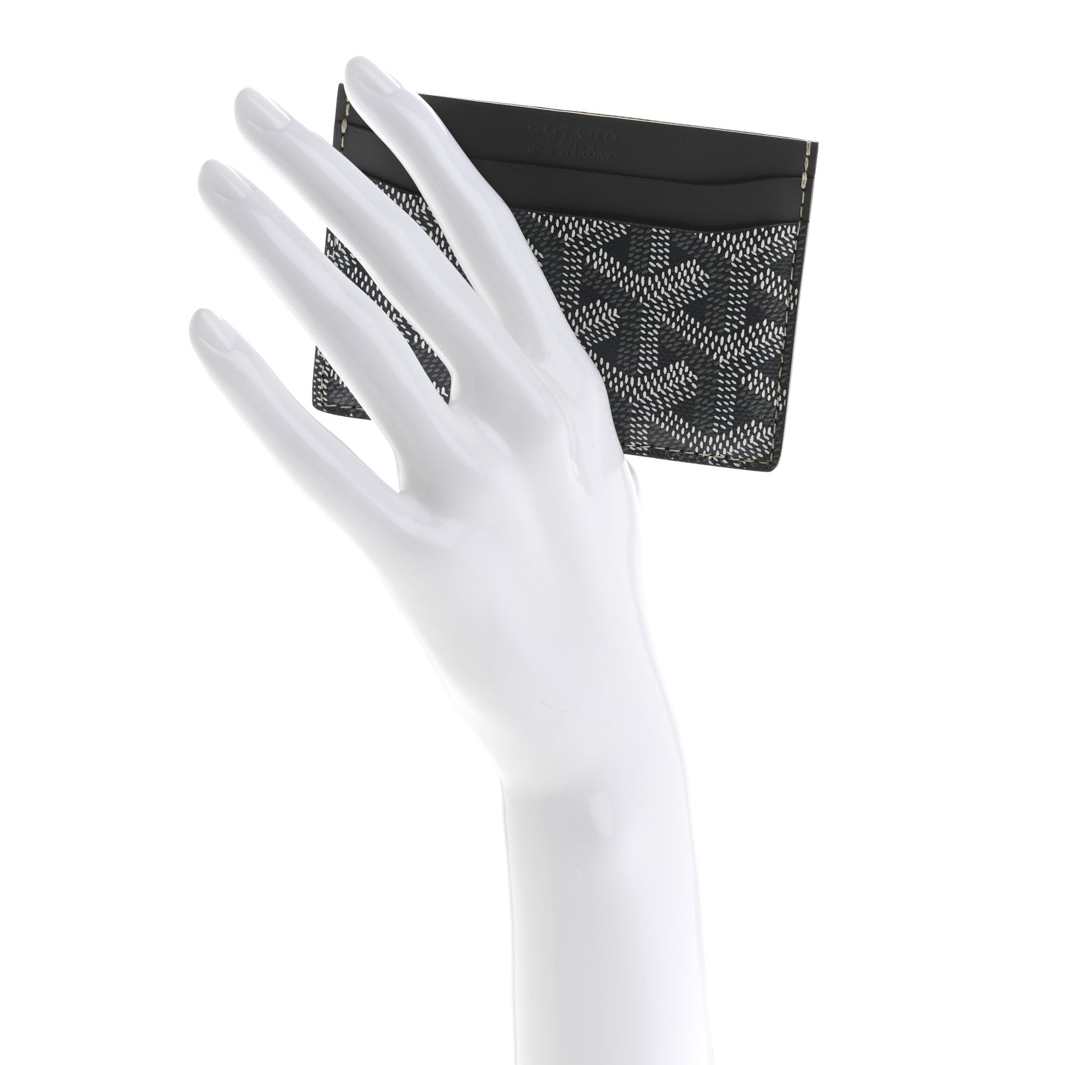 Goyard Goyardine Saint Sulpice Card Holder Grey 2 of 8