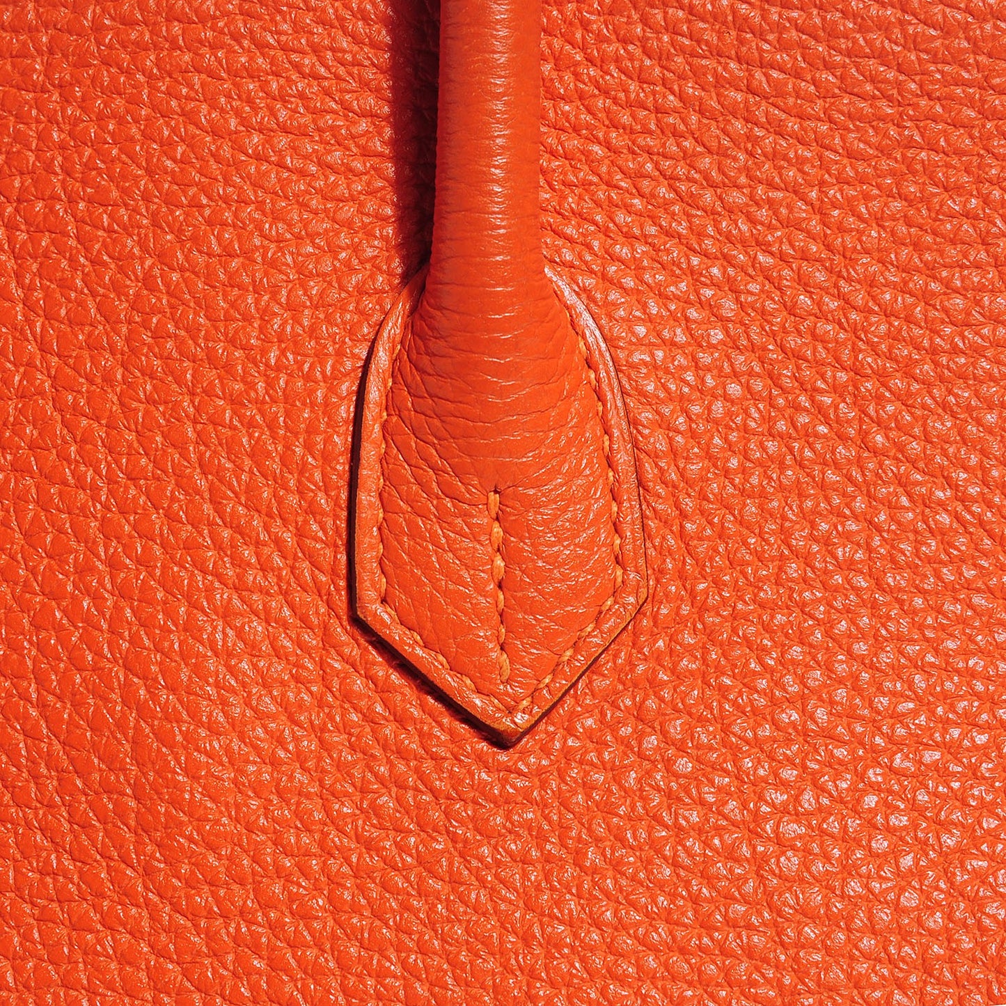Togo Birkin 35 Orange