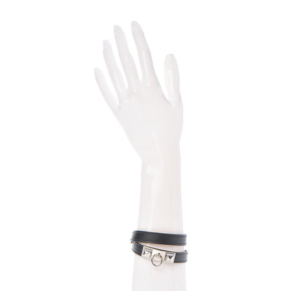 Hermes Chamonix Rivale Double Tour Bracelet M Black 2 of 7