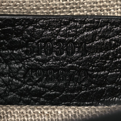 Gucci Dollar Calfskin Small Interlocking G Shoulder Bag Black 8 of 14