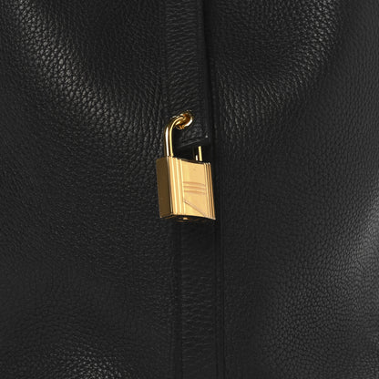 Hermes Taurillon Clemence Picotin Lock 26 GM Black 8 of 14