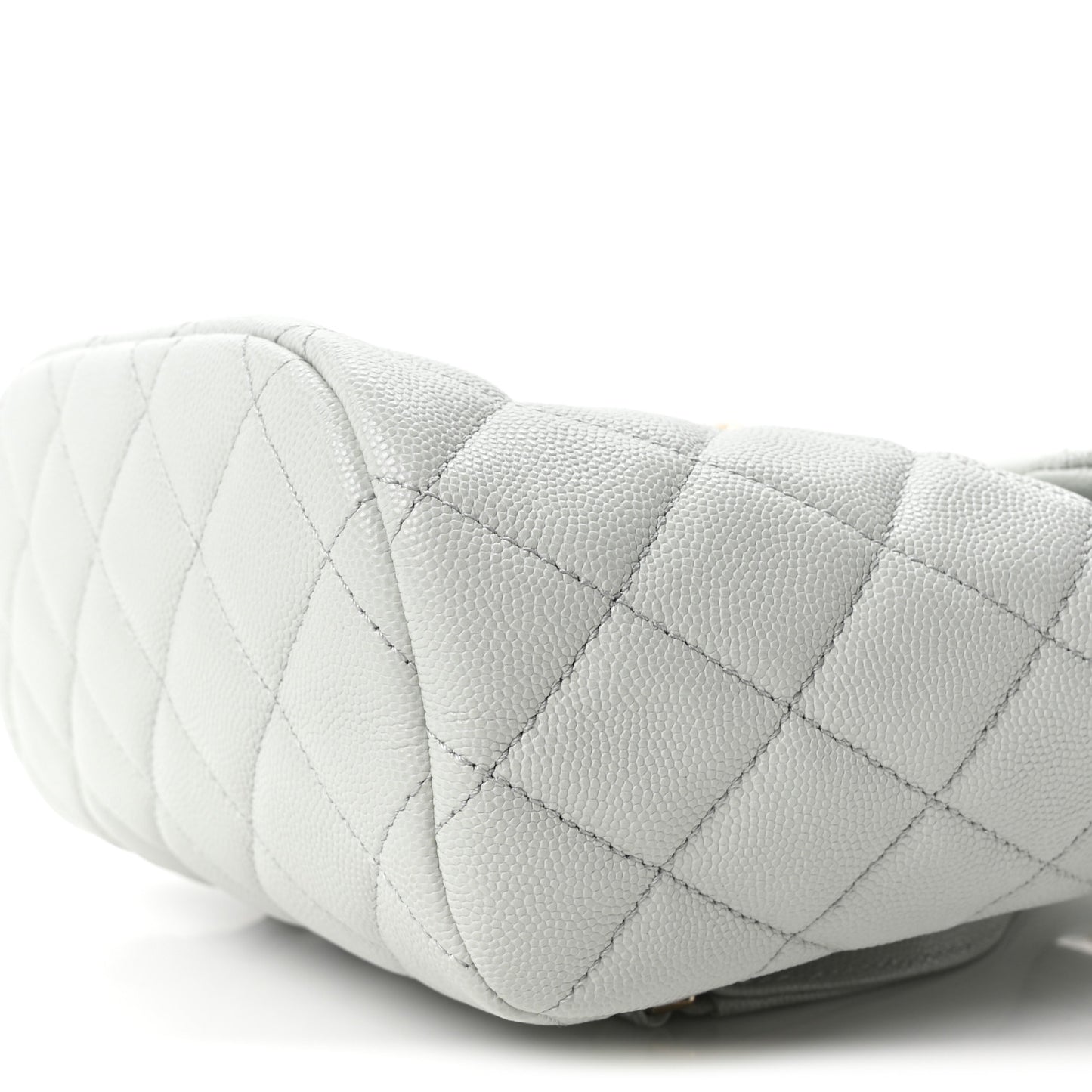 Caviar Quilted Mini Urban Spirit Backpack Light Blue