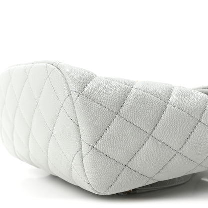 Chanel Caviar Quilted Mini Urban Spirit Backpack Light Blue 9 of 9