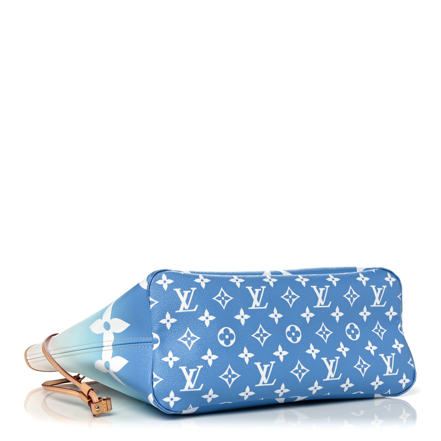 Monogram Giant By The Pool Neverfull MM Blue