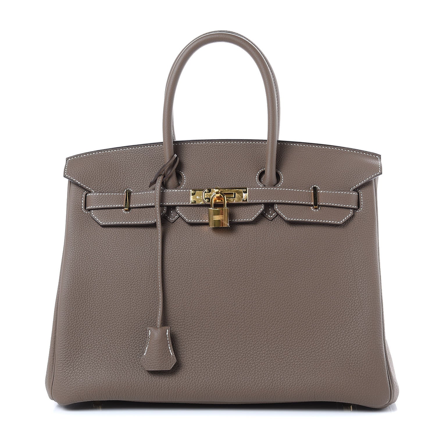 Hermes Togo Birkin 35 Etoupe 1 of 38