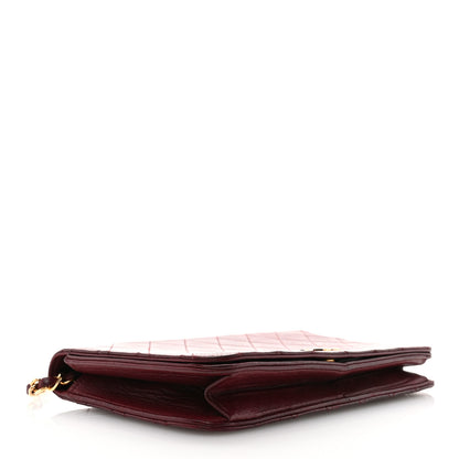 Chanel Lambskin Quilted Small Single Flap Bordeaux 4 of 14