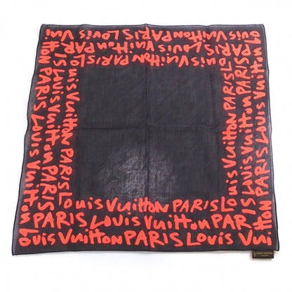 Louis Vuitton Cotton Graffiti Bandana Orange 1 of 3