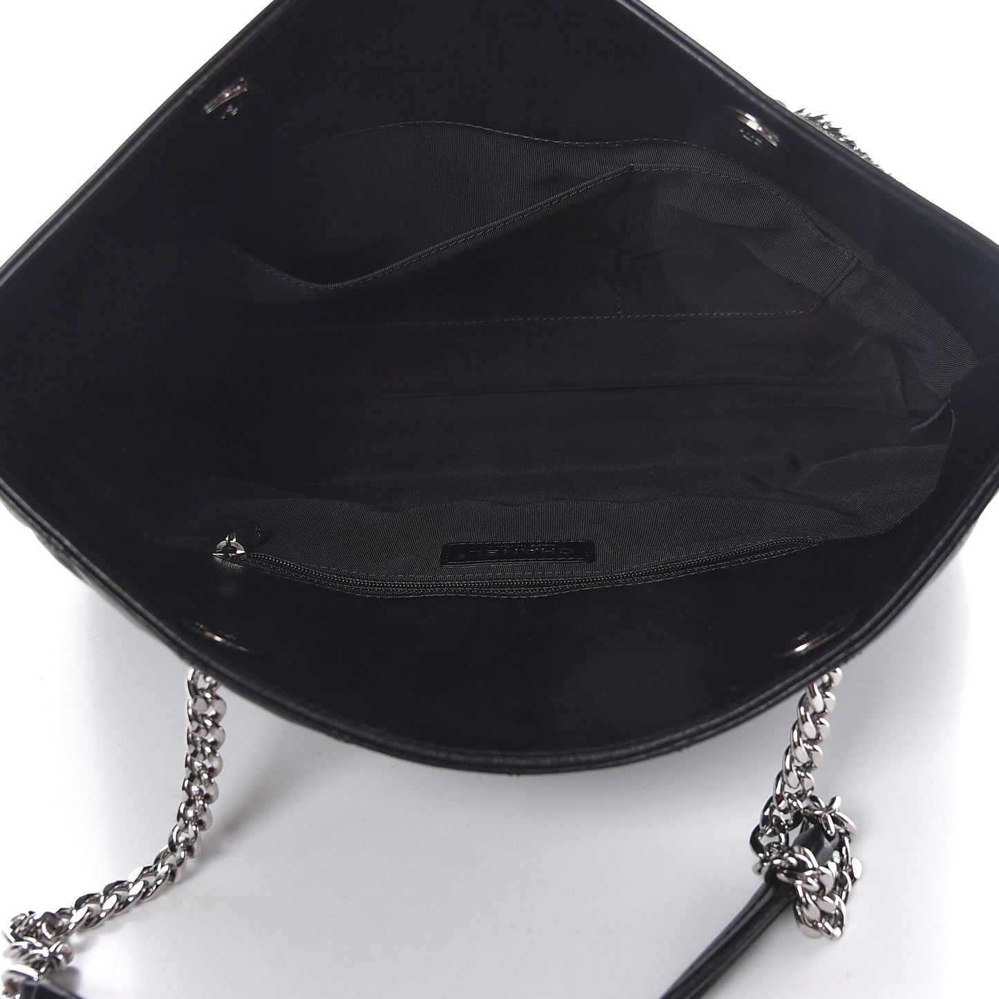 Lambskin Quilted Medium Urban Delight Tote Black