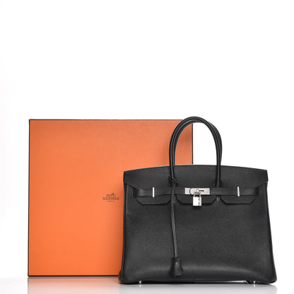 Hermes Epsom Birkin 35 Black 31 of 31