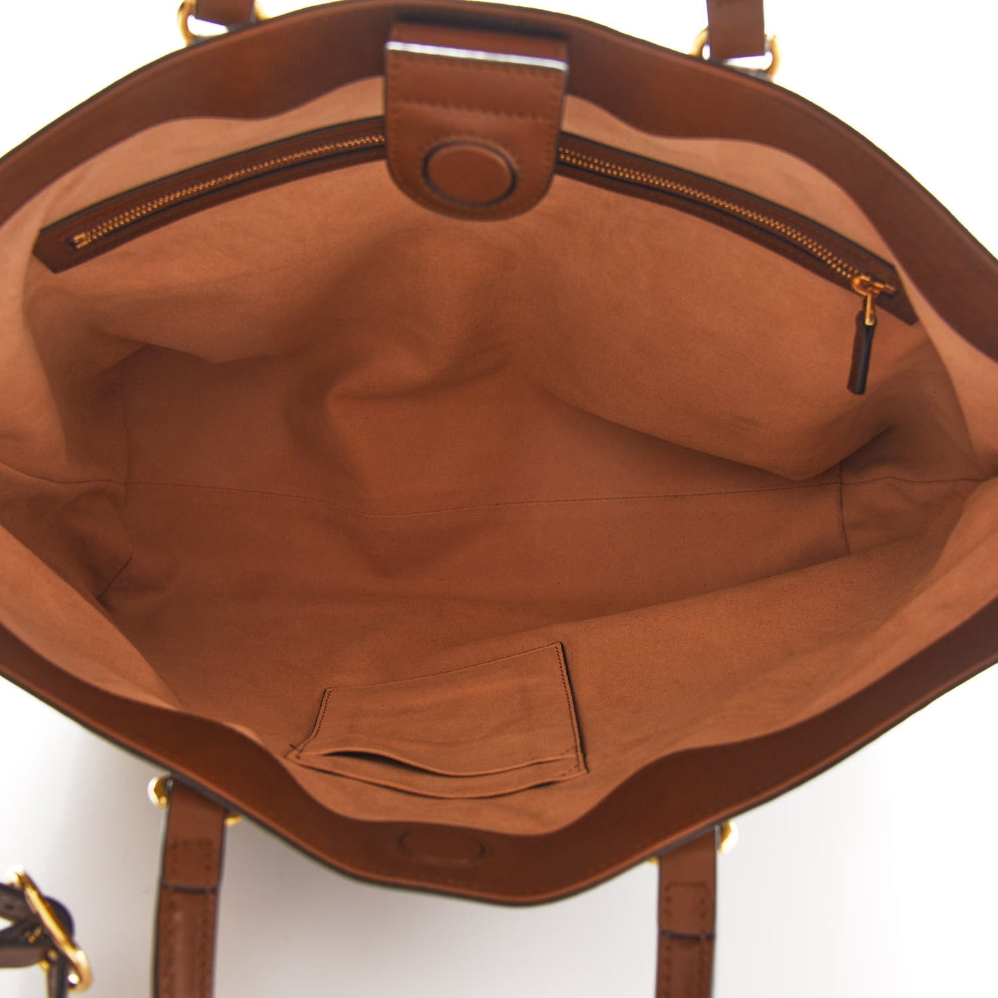 Soft GG Supreme Monogram Medium Crossbody Tote Beige Cuir