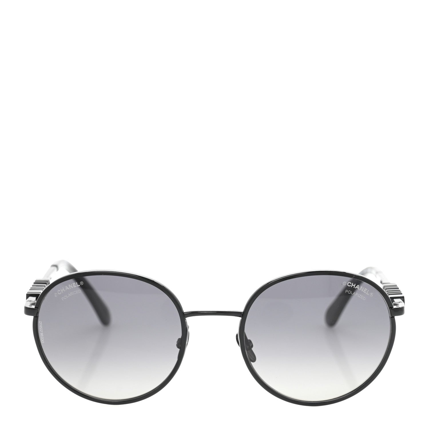 Chanel Metal Pantos Sunglasses 4282 Black 2 of 8