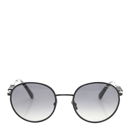 Chanel Metal Pantos Sunglasses 4282 Black 2 of 8