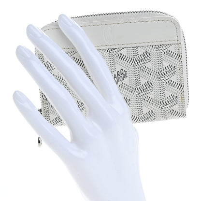 Goyard Goyardine Compact Wallet White 2 of 10