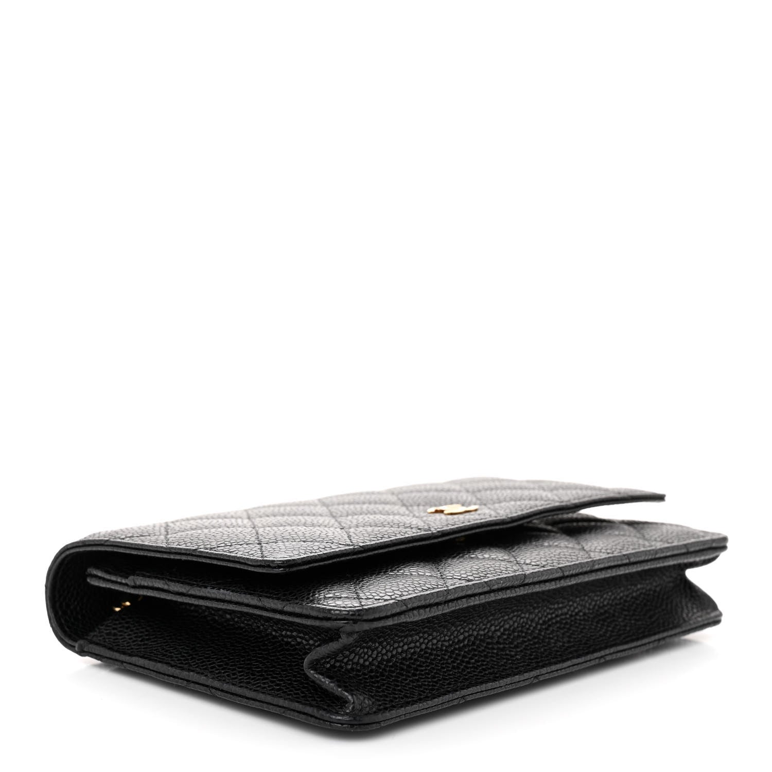Chanel Caviar Quilted Wallet on Chain WOC Black 5 of 13