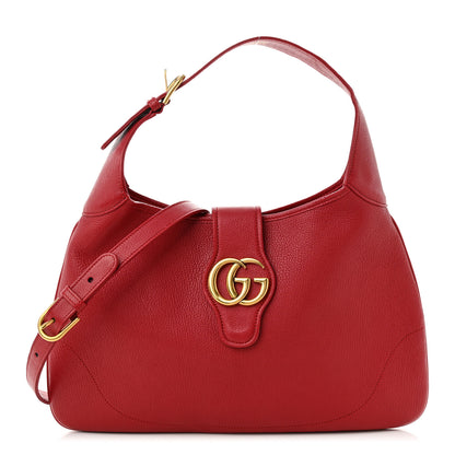 Gucci Goatskin Medium Aphrodite Shoulder Bag Hibiscus Red 1 of 11