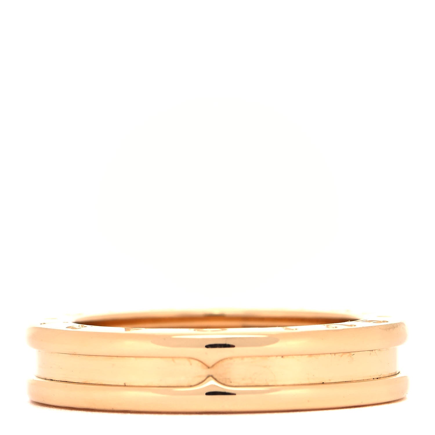 Bulgari 18K Yellow Gold B.Zero1 One-Band Ring 54 6.75 3 of 7