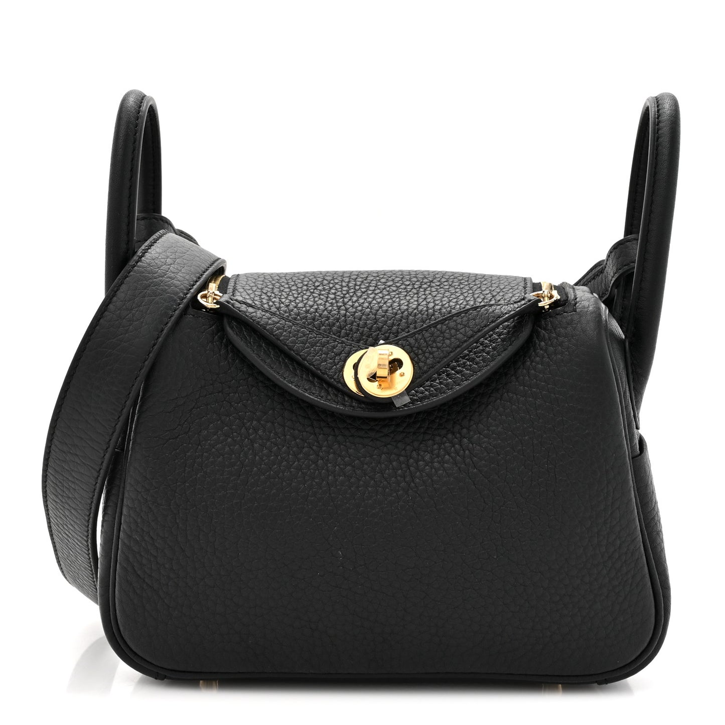 Taurillon Clemence Mini Lindy 20 Black