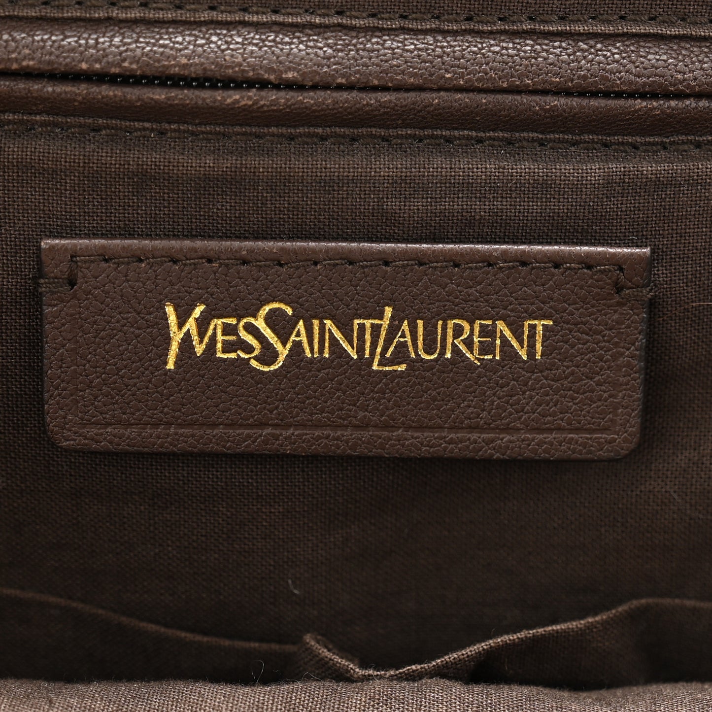 Calfskin Medium Cabas ChYc Dark Brown