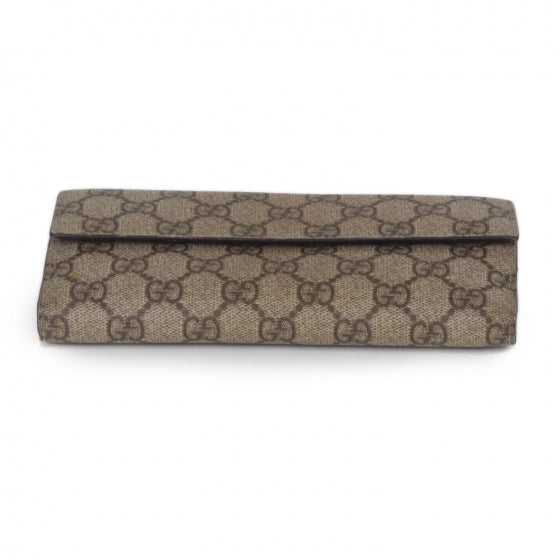 Gucci GG Plus Monogram Ladies GG Continental Wallet Red 3 of 13