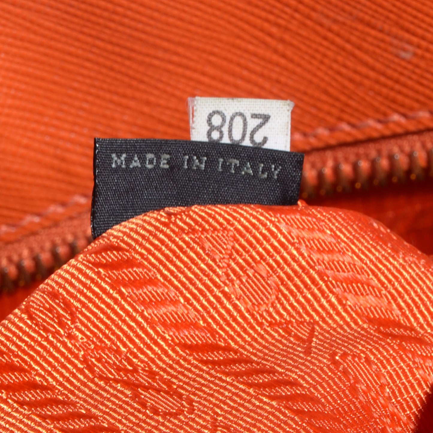 Saffiano Lux Large Tote Papaya