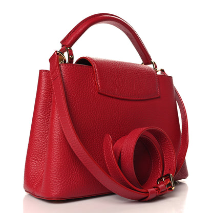 Louis Vuitton Taurillon Capucines BB Scarlet Red 3 of 9