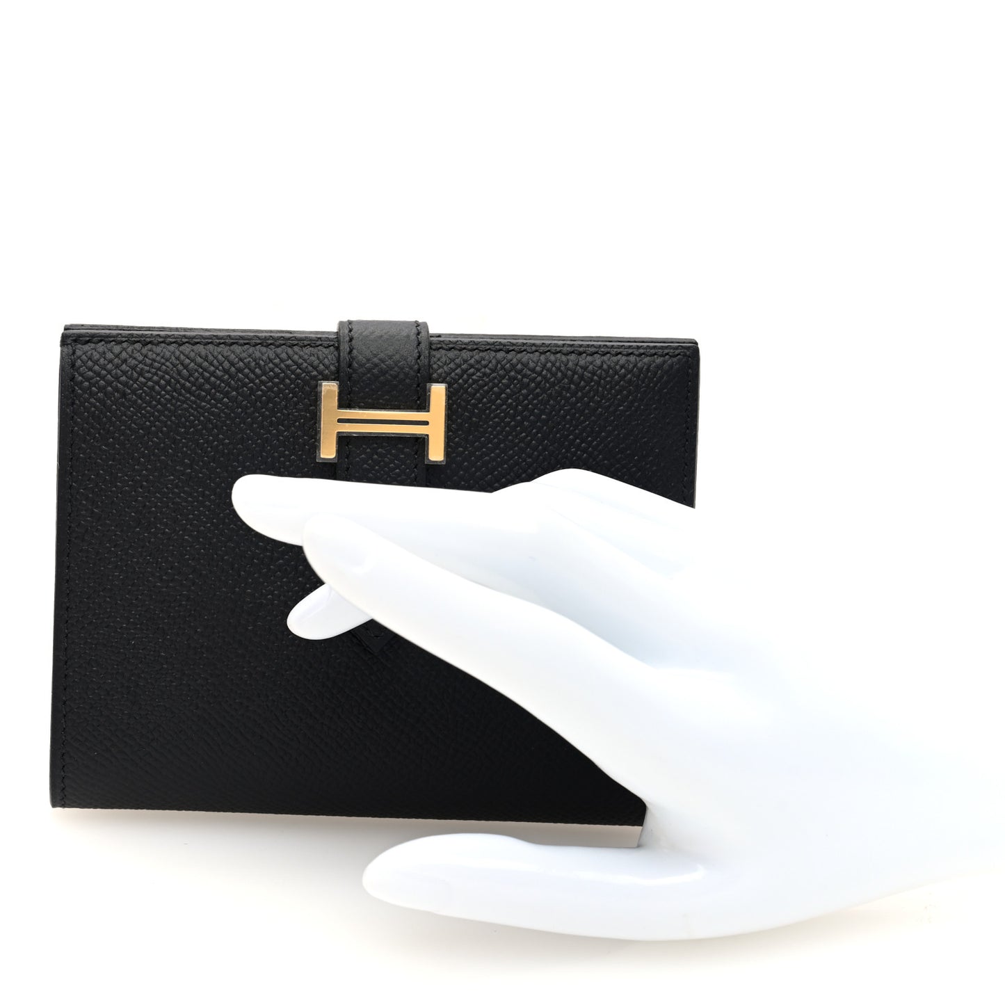 Epsom Compact Bearn Wallet Black