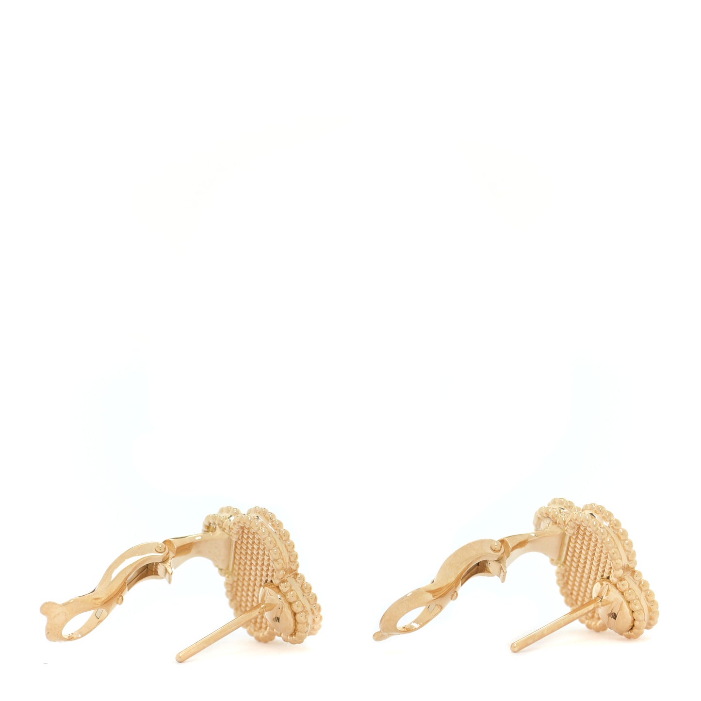18K Yellow Gold Vintage Alhambra Earrings